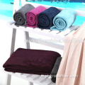 Serviette de plage en microfibre super absorbante